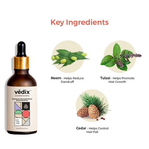 Buy Nuyantra Pro Hair Growth Serum X Dandruff Care For Women Vedix