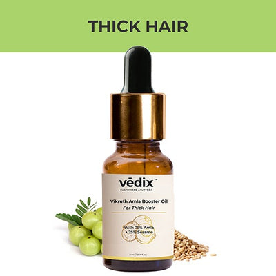 Vikruth Amla Booster Oil For Thick Hair