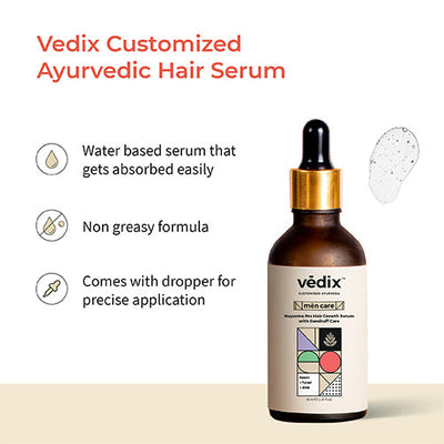 Nuyantra Pro Hair Growth Serum x Dandruff Care For Men