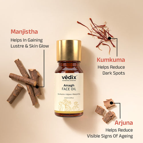 Anagh Face Oil With Kumkuma & Arjuna