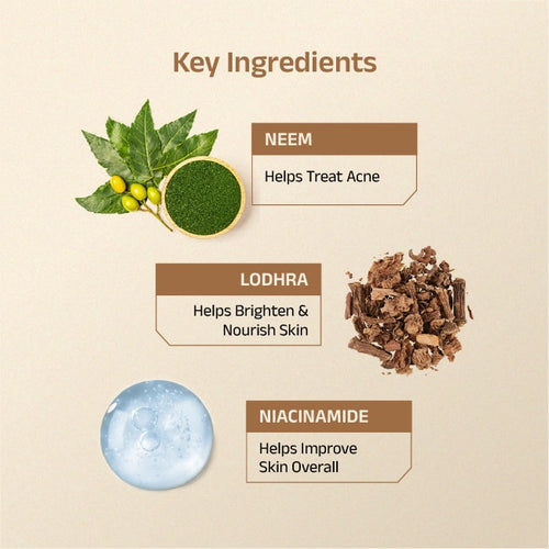 Anaha Face Wash With Lodhra & Neem
