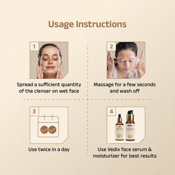 Anaha Face Wash With Lodhra & Neem