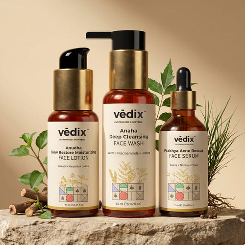 Anudha Oil Balance Regimen With Face Lotion, Face Wash & Serum