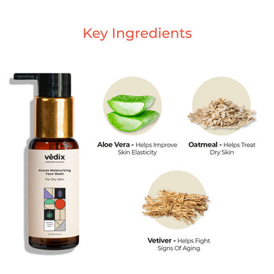 Anuva Moisturizing Face Wash For Men