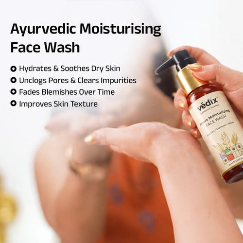 Anuva Face Wash With Oatmeal & Aloe Vera