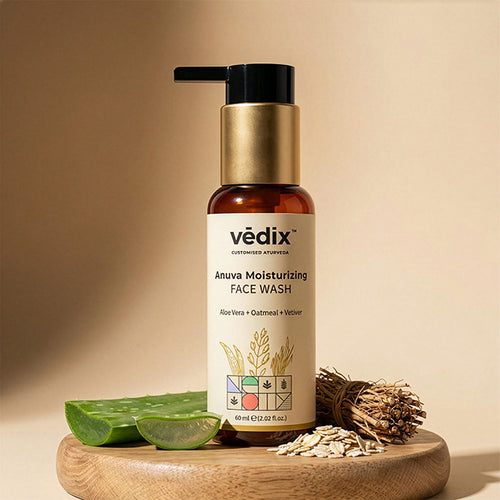Anuva Face Wash With Oatmeal & Aloe Vera