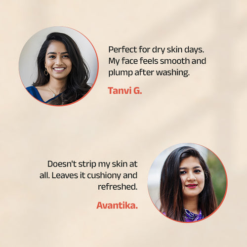 Anuva Face Wash With Oatmeal & Aloe Vera