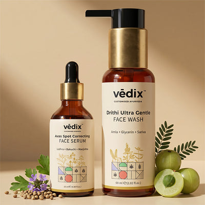 Avas Dark Spot Regimen With Serum & Face Wash