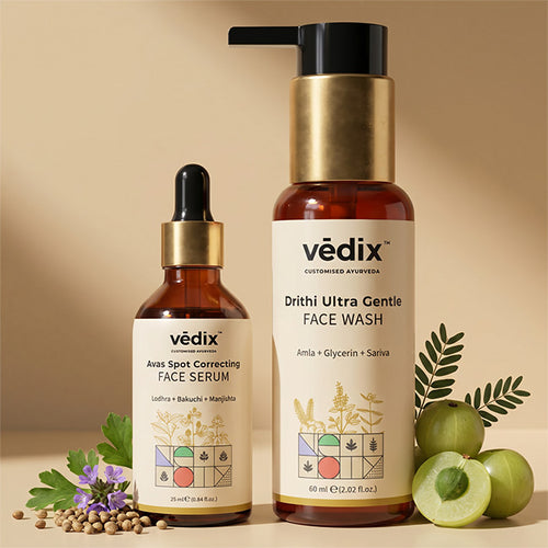 Avas Dark Spot Regimen With Serum & Face Wash