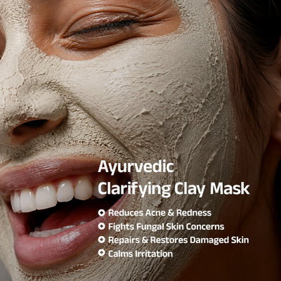 Avasya Clay Mask With Aloe Vera & Tea Tree