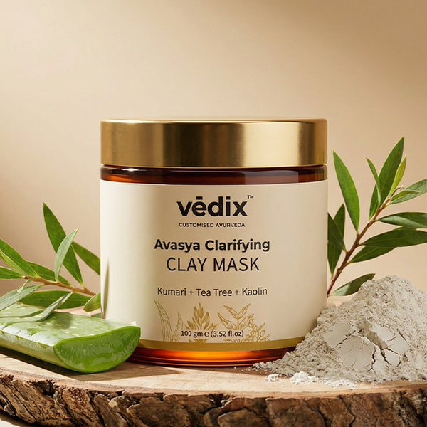 Avasya Clay Mask With Aloe Vera & Tea Tree