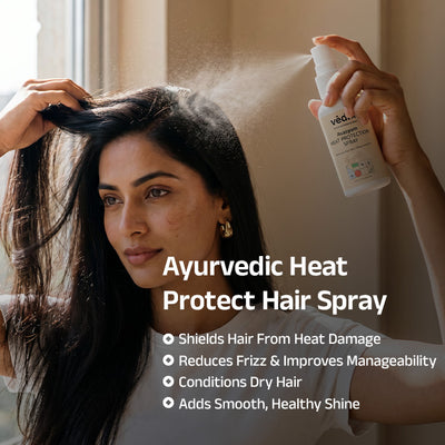 Avasyam Heat Protection Regimen With Hair Spray, Hair Mask & Serum