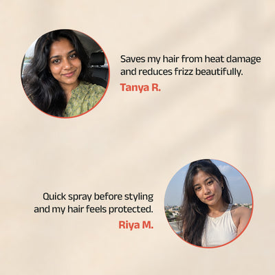 Avasyam Heat Protection Regimen With Hair Spray, Hair Mask & Serum
