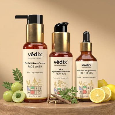 Drithi Skin Balance Regimen With Face Wash, Face Gel & Serum
