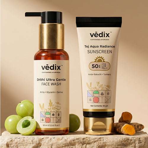 Tej UV Protection Regimen With Sunscreen & Face Wash