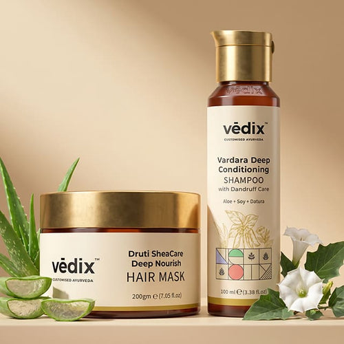 Druti Deep Moisture Repair Regimen With Hair Mask & Shampoo