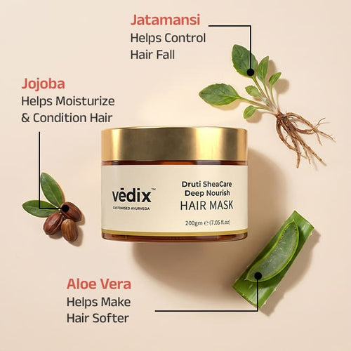 Druti Deep Moisture Repair Regimen With Hair Mask & Shampoo