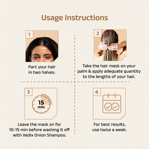 Druti Hair Mask With Jojoba & Aloe Vera