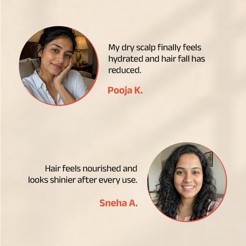 Druti Hair Mask With Jojoba & Aloe Vera