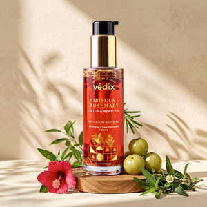 Hibiscus + Rosemary Anti-Hairfall Oil