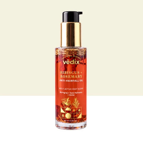 Hibiscus + Rosemary Anti-Hairfall Oil