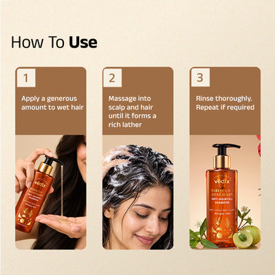 Hibiscus + Rosemary Anti-Hairfall Shampoo