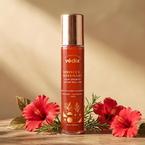 Hibiscus + Rosemary Hair Growth Serum Roll-On