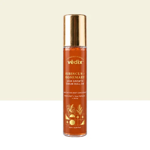 Hibiscus + Rosemary Hair Growth Serum Roll-On