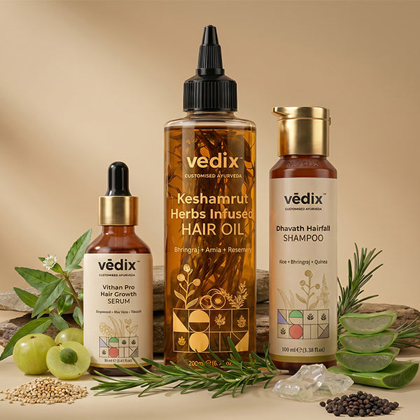 Keshamrut Anti-Hairfall Combo