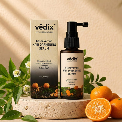 Keshavarnah Anti-Greying Serum With Bhringraj & Arcolys