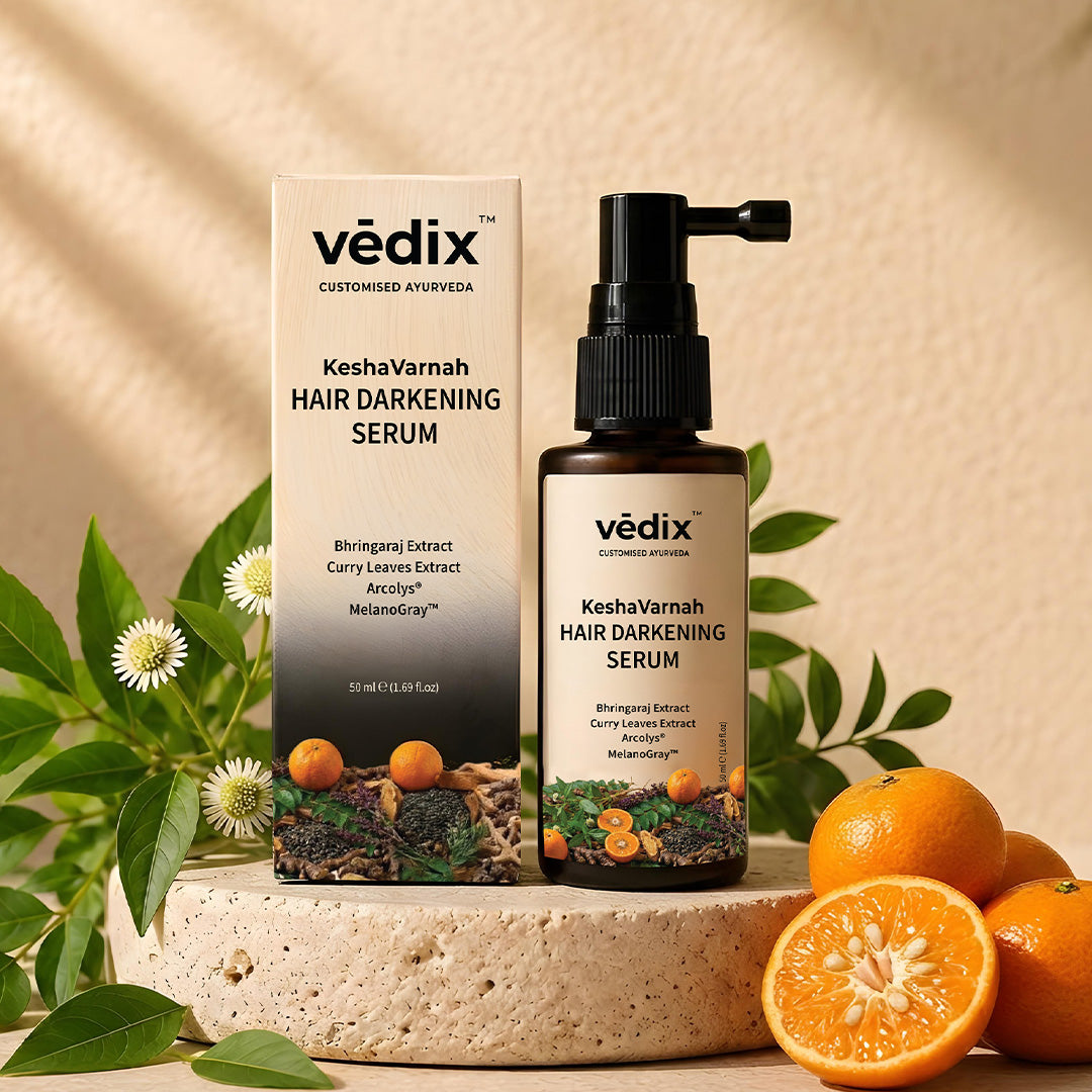 Keshavarnah Anti-Greying Serum With Bhringraj & Arcolys