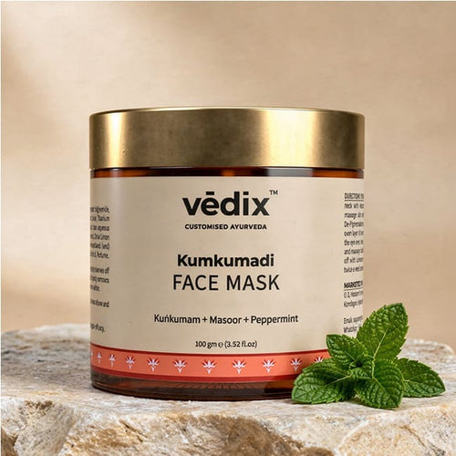 Kumkumadi Face Mask With Masoor & Peppermint