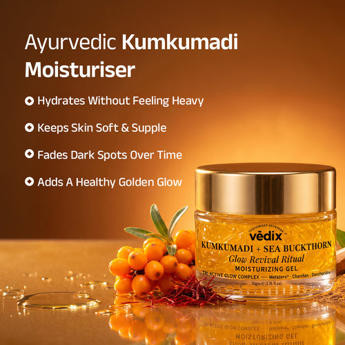 Kumkumadi + Sea Buckthorn Glow Ritual Moisturizing Gel