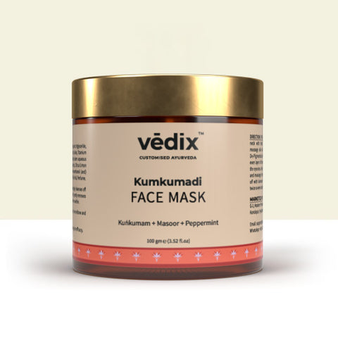 Kumkumadi Face Mask With Masoor & Peppermint