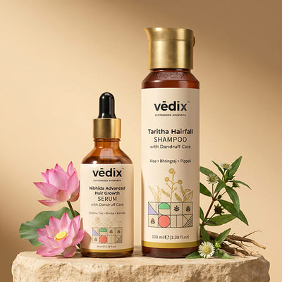 Nibhida Root Strengthening Regimen With Serum & Shampoo