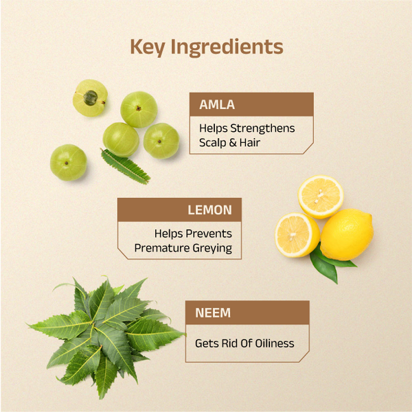 Niktha Hair Mask With Lemon &  Neem