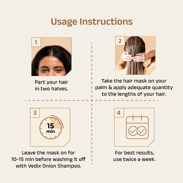 Niktha Hair Mask With Lemon &  Neem
