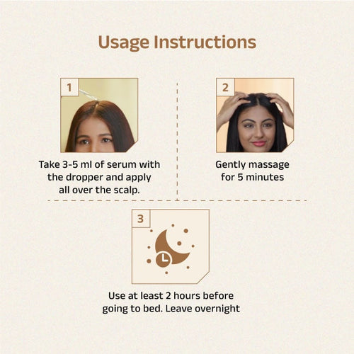 Nuyantra Advanced Hair Serum With Bhringraj & Bakuchi