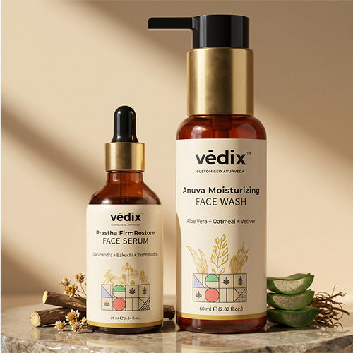Prastha Age-Defense Regimen With Serum & Face Wash