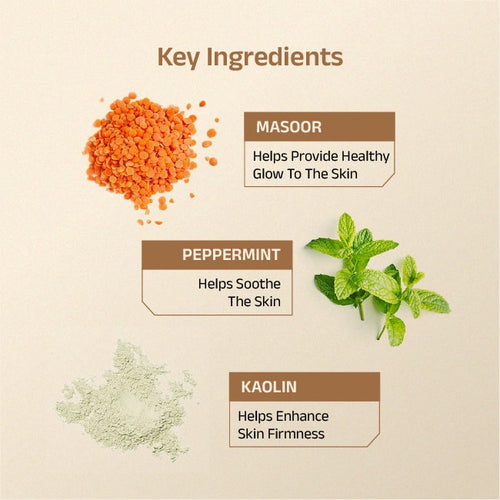Rejat Clay Mask With Masoor & Peppermint