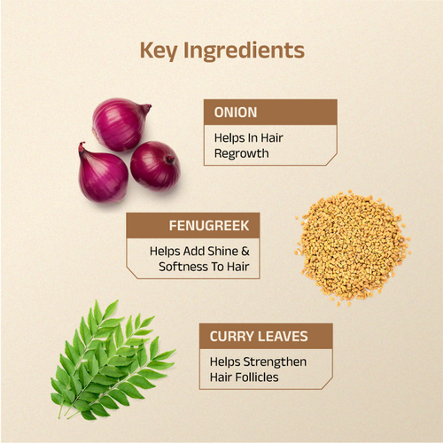 Root Strenghtening Hair Pack With Onion & Fenugreek