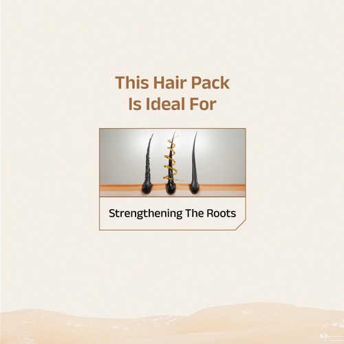 Root Strenghtening Hair Pack With Onion & Fenugreek
