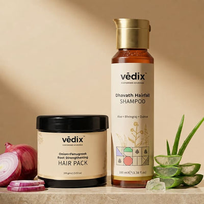 Root Strengthening Hair Fall Control Regimen With Hair Pack & Shampoo