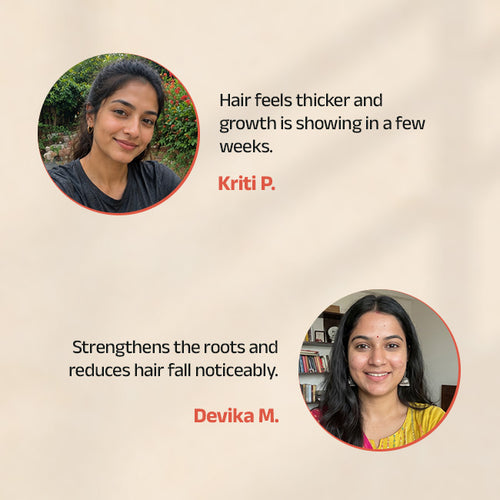 Root Strenghtening Hair Pack With Onion & Fenugreek