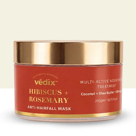 Hibiscus + Rosemary Anti-Hairfall Mask