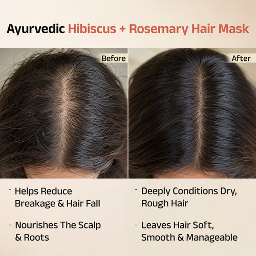 Hibiscus + Rosemary Anti-Hairfall Mask