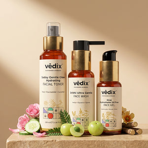 Saday Even-Tone Hydration Regimen With Toner, Face Wash & Face Gel
