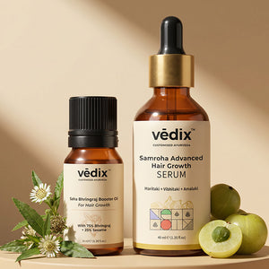 Saha Growth Boosting Regimen With Booster Oil & Serum