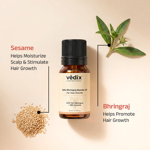 Saha Growth Boosting Regimen With Booster Oil & Serum