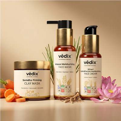Samdha Firming Regimen With Clay Mask, Face Wash & Face Cream